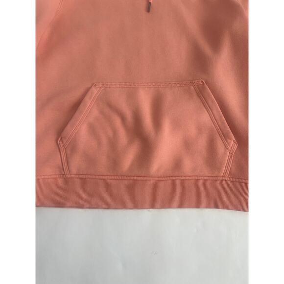 CARHARTT WOMENS PULLOVER HOODIE PEACH AND GRAY SIZE M RELAXED FIT - Picture 2 of 13